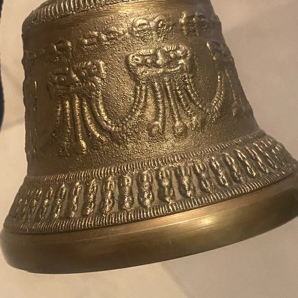 Tibetan brass meditation Bell - Picture 5 of 6